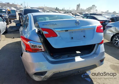 2018 Nissan Sentra S из США, поврежденный, VIN 3N1AB7AP0JY253753